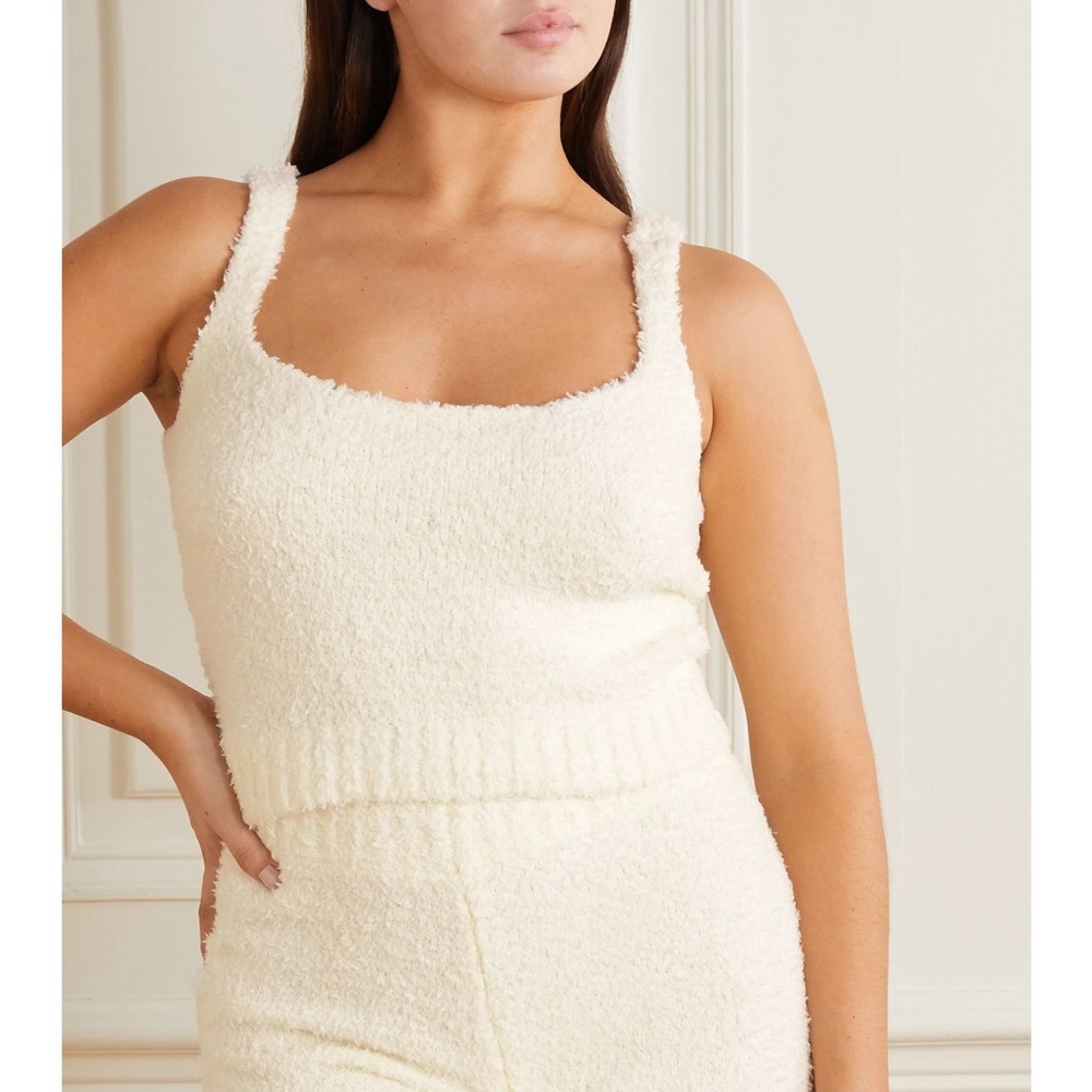 SKIMS cozy knit fleece top